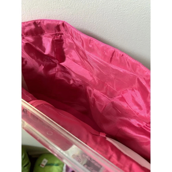 J. Crew Bright Pink Silk Cocktail Mini Dress Women's Sz 8 Barbie Pockets Ruffles - Picture 9 of 16